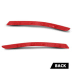 Set of 2 Red Rear Bumper Reflectors for Kia Optima (2014–2015)