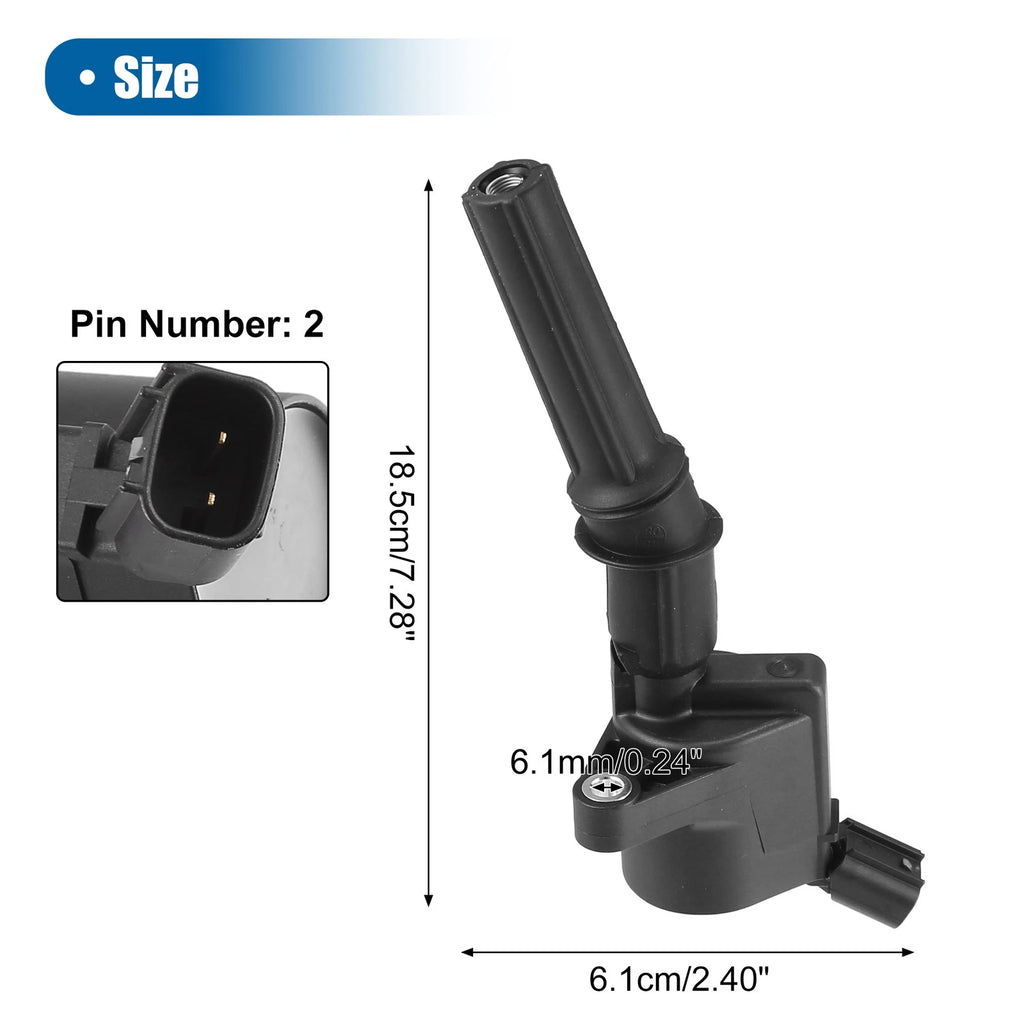 Ignition Coil No.F7TZ12029AB for Ford F-150 250 350 (1997–2003)