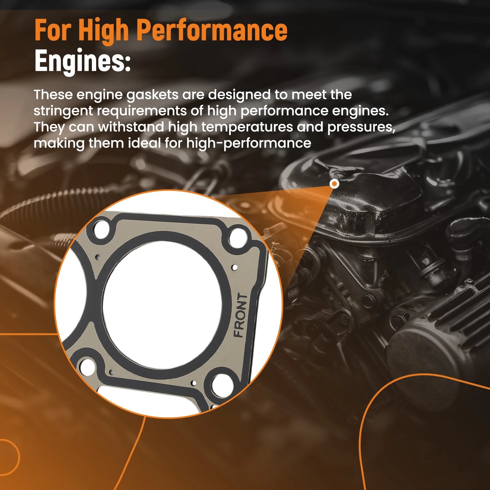 Engine Cylinder Head Gasket Set for Chevrolet Suburban GMC Yukon (2000–2006) HGS4308