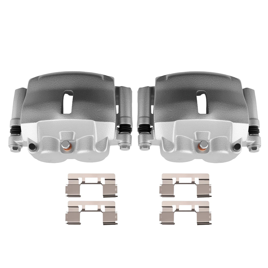 Front Disc Brake Calipers Set with Bracket for Ford F-150/Lobo (2004–2005)
