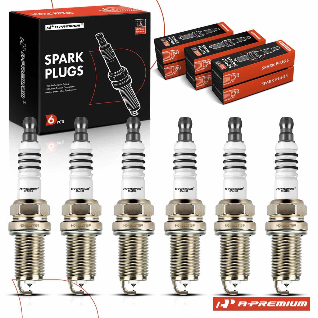 6x Iridium Platinum Spark Plugs for Nissan Pathfinder (1990–1995)
