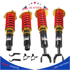 Set of 4 Coilover Struts for Honda Prelude (1992–2001) Adjustable Height