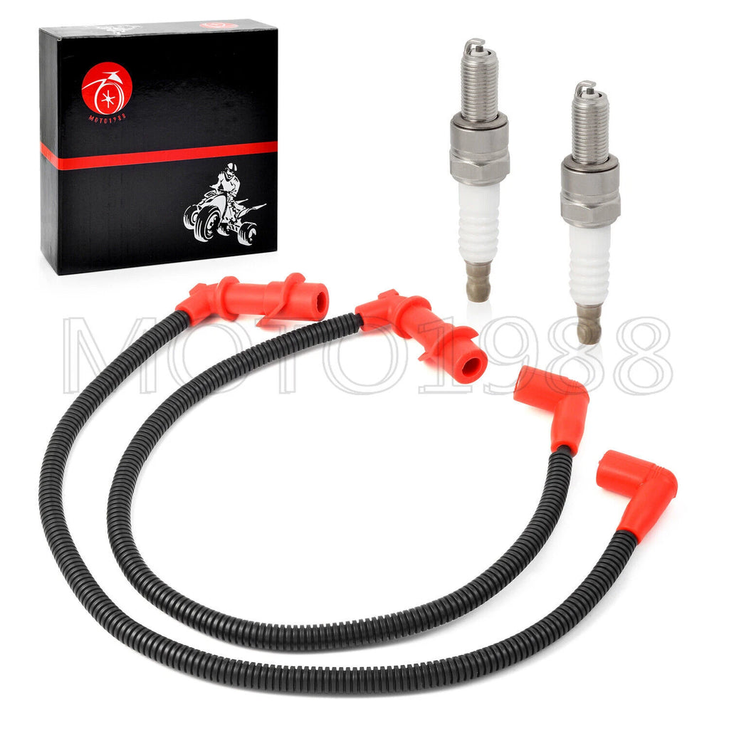 Ignition Coil Spark Plug Cap & Wire for Polaris RZR S 4 800 EFI (2008–2010)