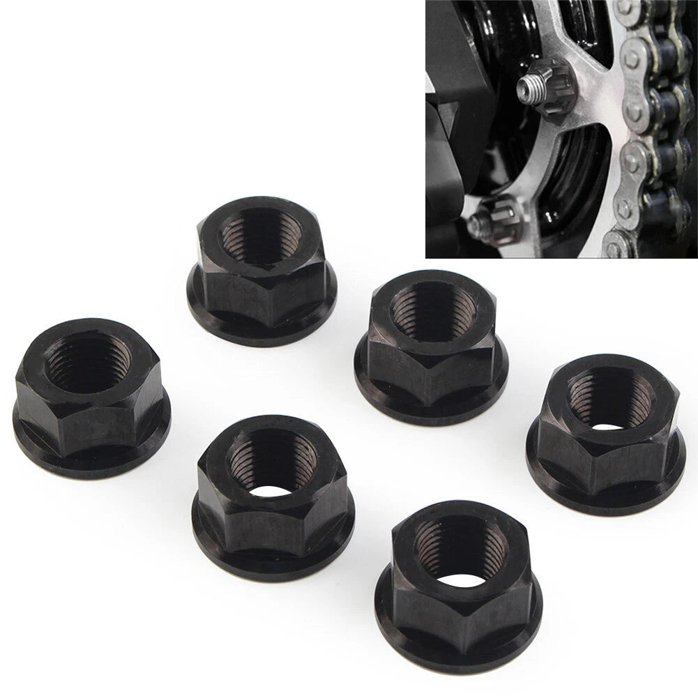 CNC M101.0 Rear Sprocket Nuts for Ducati Streetfighter Panigale V4 (2018–2023)