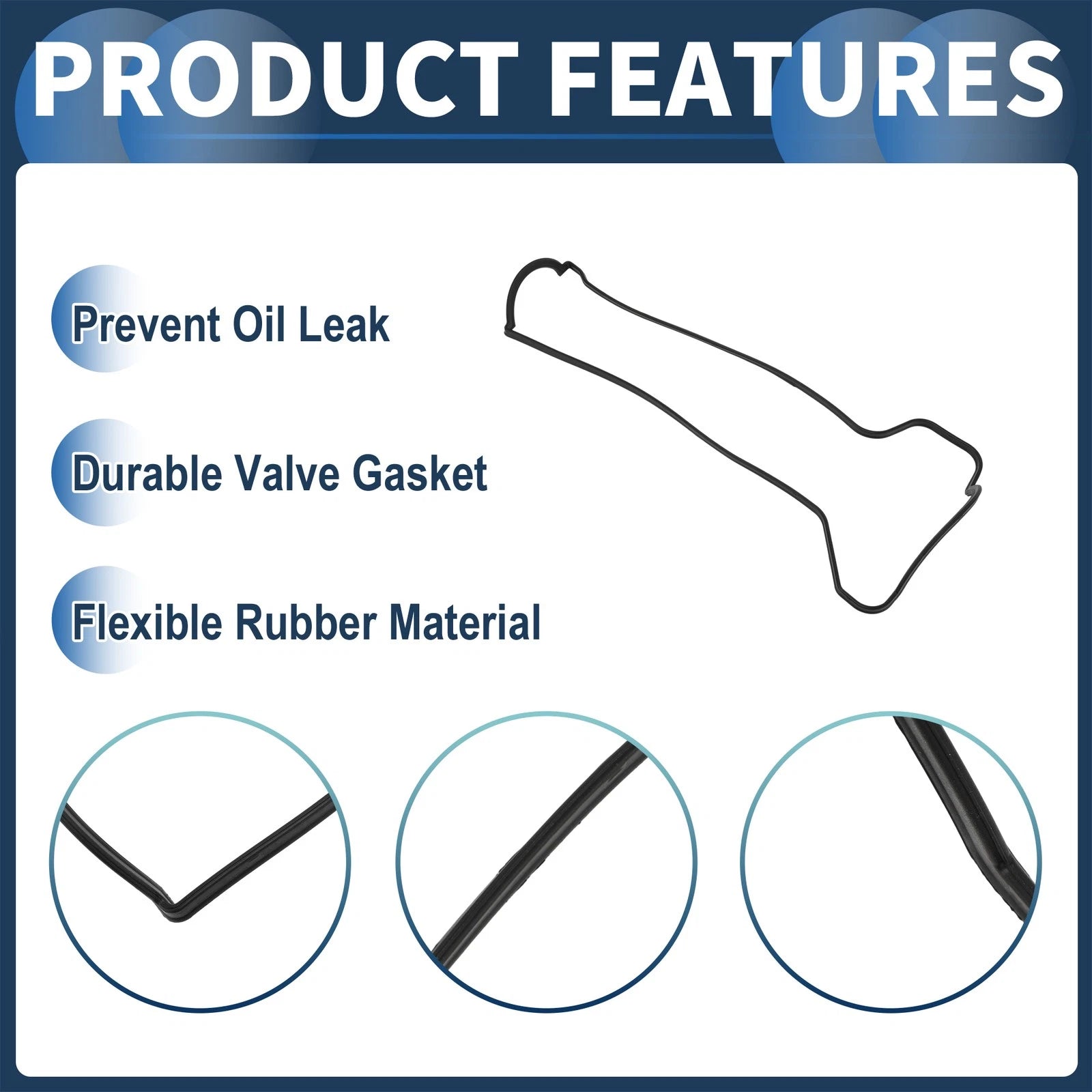 Engine Valve Cover Gasket for Toyota Yaris (2006) No. 1121333021