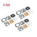 Set of 3 Carburetor Gasket Diaphragm Repair Kit for Walbro K22-HDA HDA126