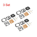 Set of 3 Carburetor Gasket Diaphragm Repair Kit for Walbro K22-HDA HDA126