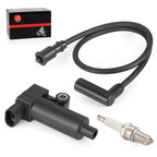 Ignition Coil & Spark Plug & Wire Cap for Coleman UT400 UT500 Axis 500 Spire 250