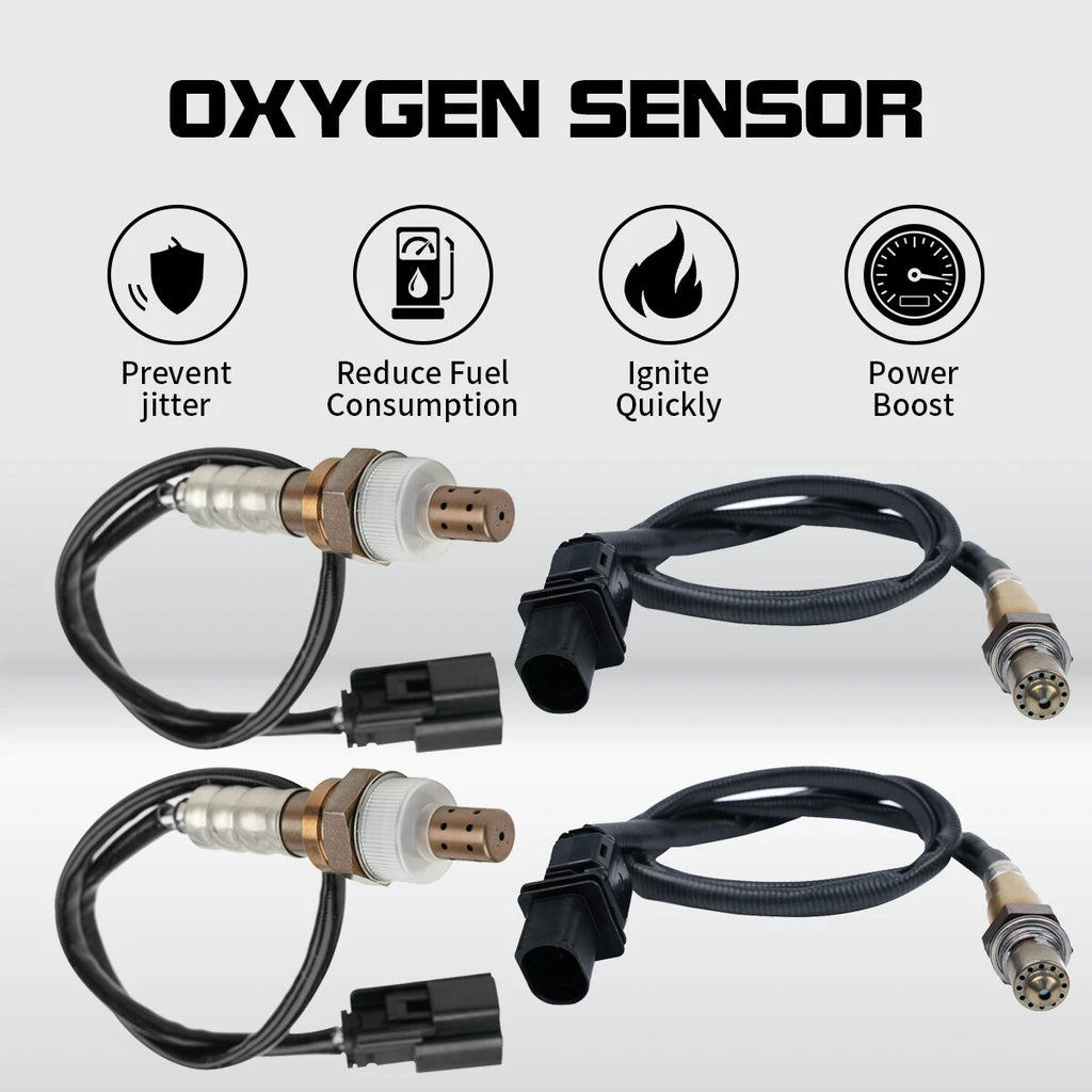 Set of 4 Oxygen O2 Sensors for Ford Explorer, Taurus, Lincoln (OEM)