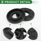 Set of 5 Oil Seal Rotary Shaft Seal NBR Rubber 15x35x5mm