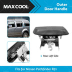 Set of 2 Rear Outer Door Handles for Nissan Pathfinder R51 (2005–2013)