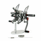 Rearsets Footpegs Pedals for BMW S 1000 RR (2010–2014) T9 Titan-color