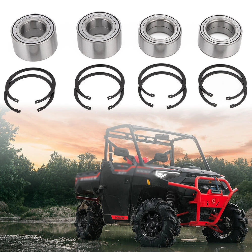 Front & Rear Wheel Bearings for Polaris Ranger 500 570 700 800 900 1000 (#3515090)