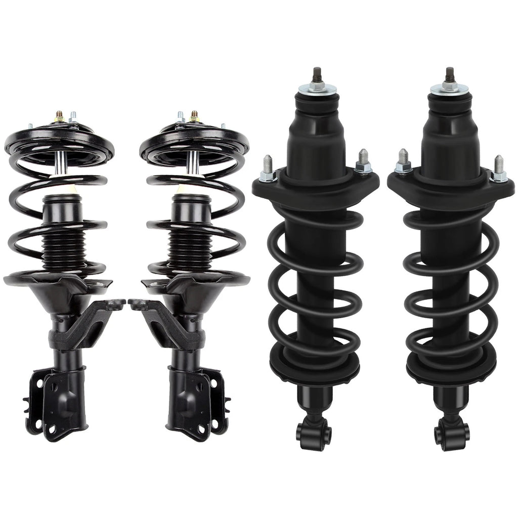 Set of 4 Complete Struts Shocks Springs for Honda Civic (2001–2005)