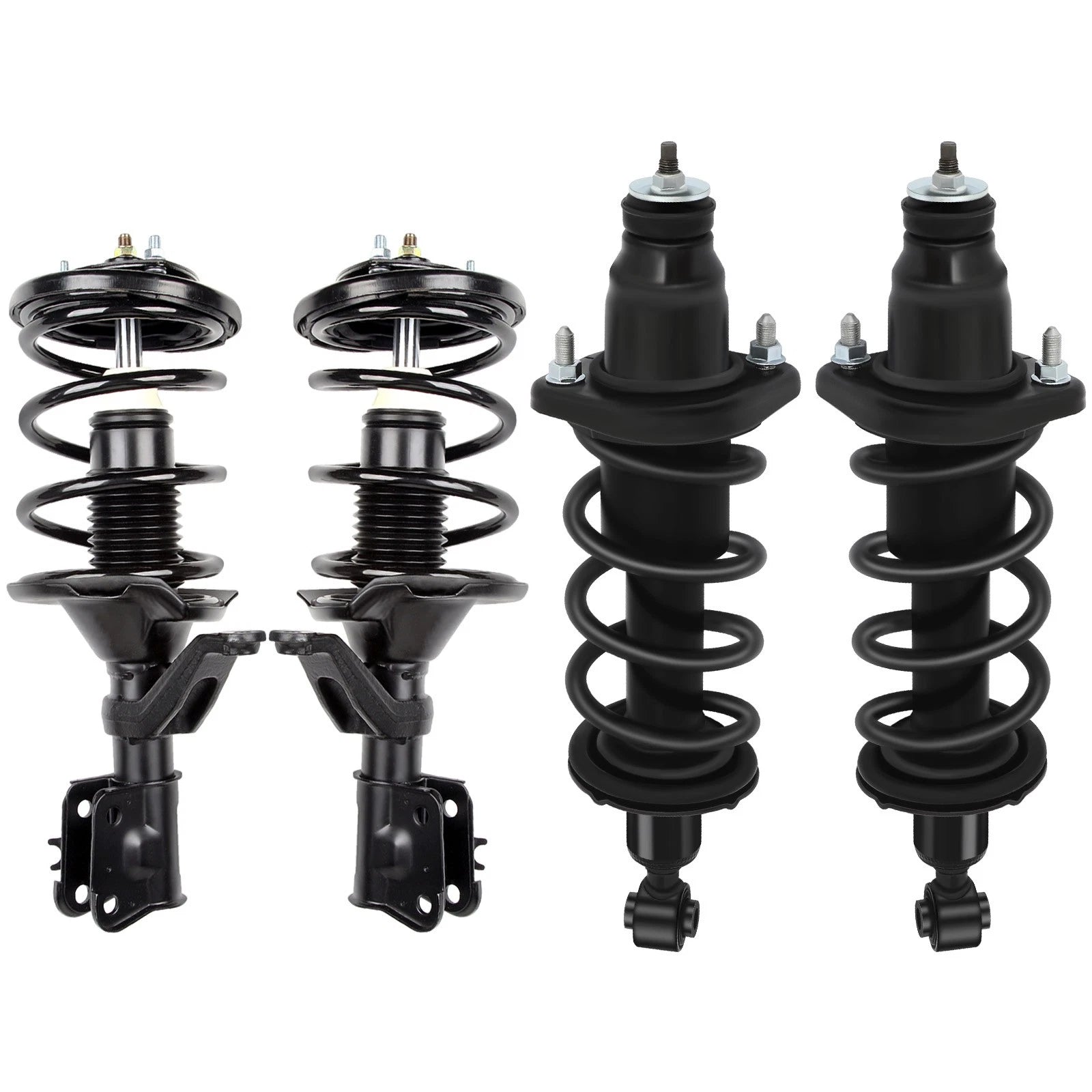Set of 4 Complete Struts Shocks Springs for Honda Civic (2001–2005)