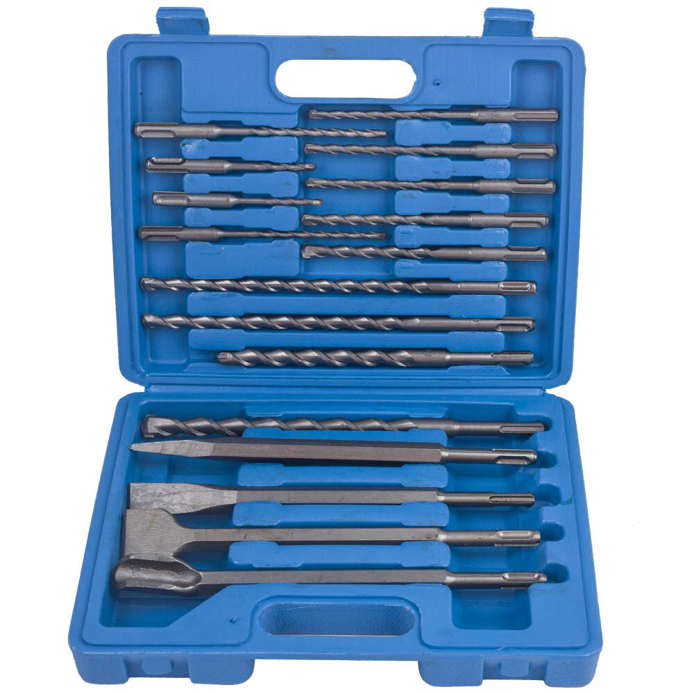 17 PCS SDS Plus Drill Bit Set for Makita Rotary Hammer (YYYY–YYYY)