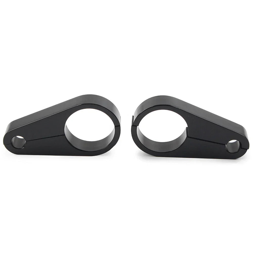 1.25" Handlebar Brake Clutch Cable Clamp for Harley Bike Black