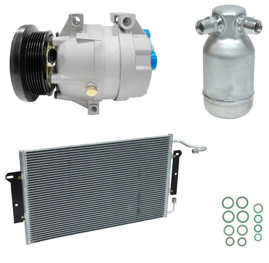 A/C Compressor Kit With Condenser for Oldsmobile Achieva 3.1L (1996–1996)