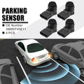 Set of 4 Reverse Parking Assist Sensors No. 39680TV0E11 for Honda Accord 
