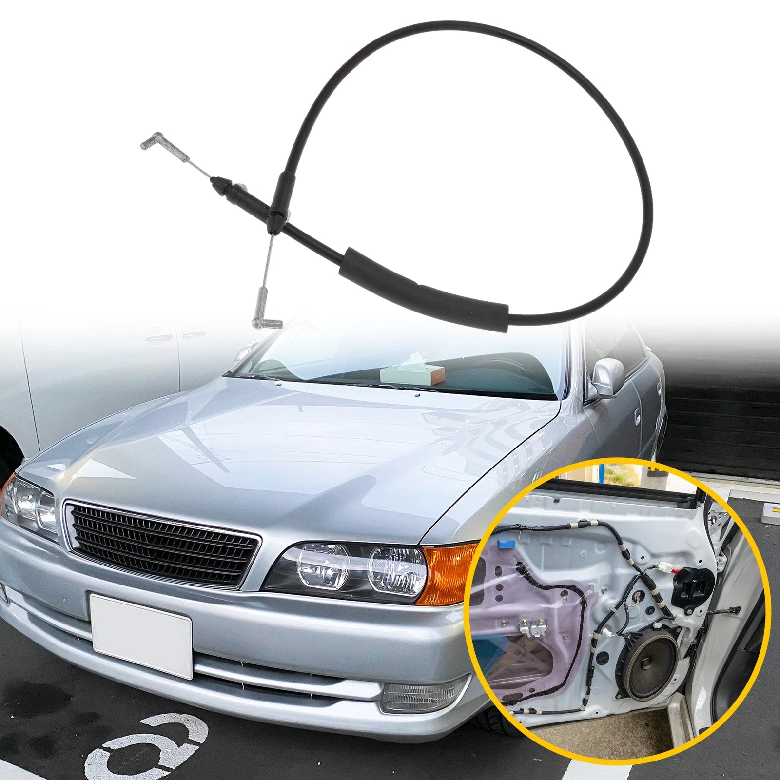 Interior Front Left Door Handle Cable for Toyota Avalon (2000–2004) No.69720AC010