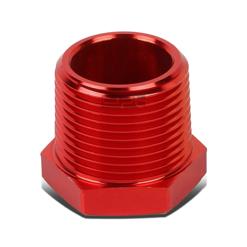 1"-11.5 Male to 3/4"-14 Female Red NPT Piping Thread Reducer Adapter Fitting