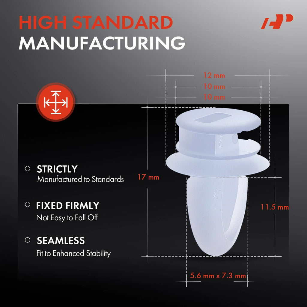 30Pcs Nylon Door Window Trim Retainer for Chevy Buick