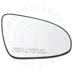 Chrome Convex Glass Mirror for Toyota Camry (2012–2017)