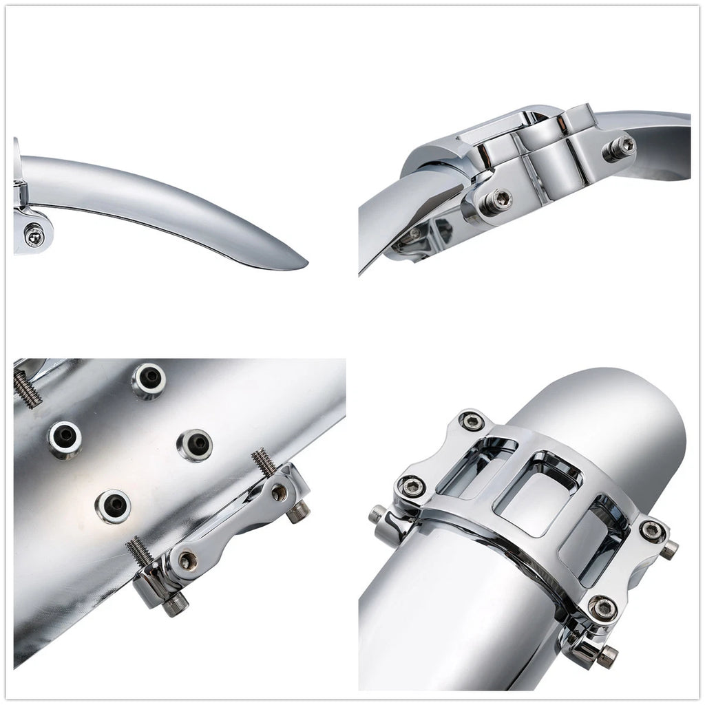 Chrome Front Fender Mudguard for Harley Street 500 750 (2015–2020)