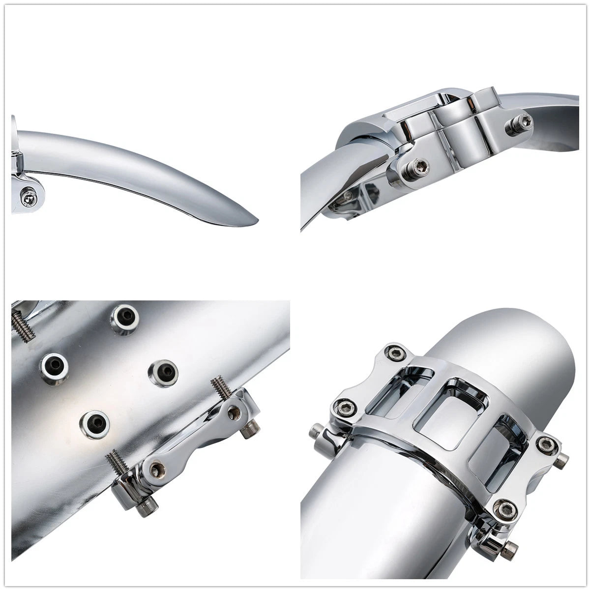 Chrome Front Fender Mudguard for Harley Street 500 750 (2015–2020)