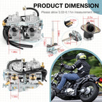 Carburetor Carb Fuel Petcock Intake Manifold for Yamaha V-Star 650 (1998–2014)