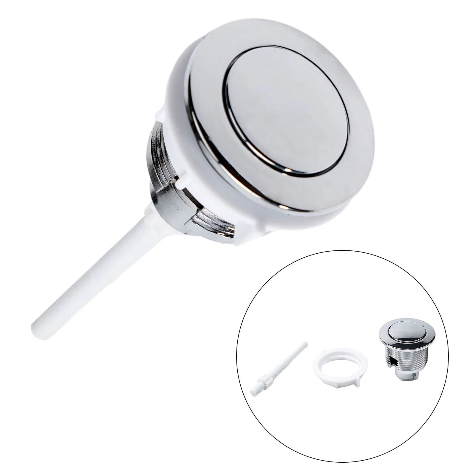 Toilet Push Button for Bathroom (38mm)