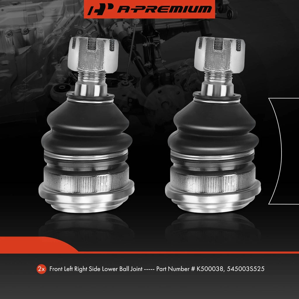 2X Front Lower Side Ball Joint for Nissan Frontier (1998-2004)