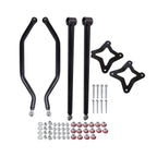 Black High Clearance Boxed Rear Radius Arms for Polaris RZR XP 1000 (2014–2023)