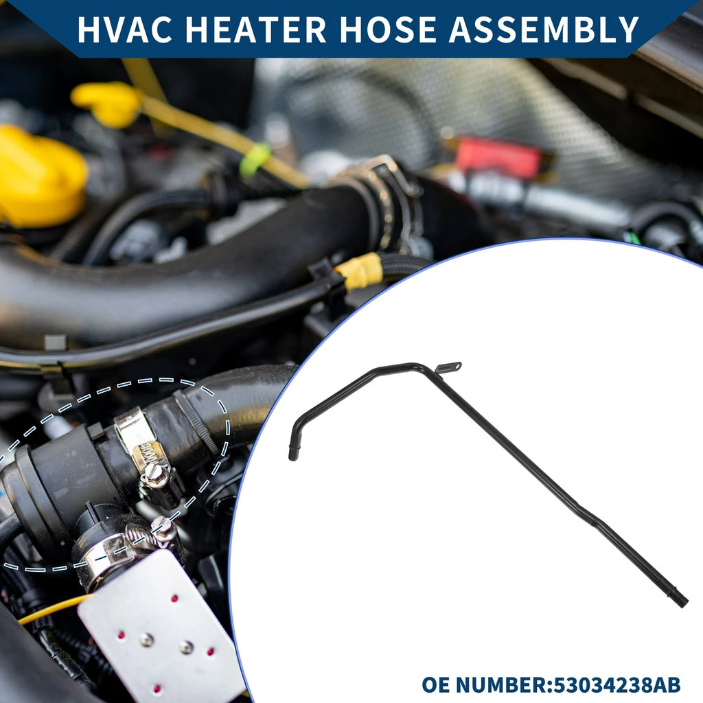 HVAC Heater Hose Assembly for Dodge Durango (2011–2024) No. 53034238AB