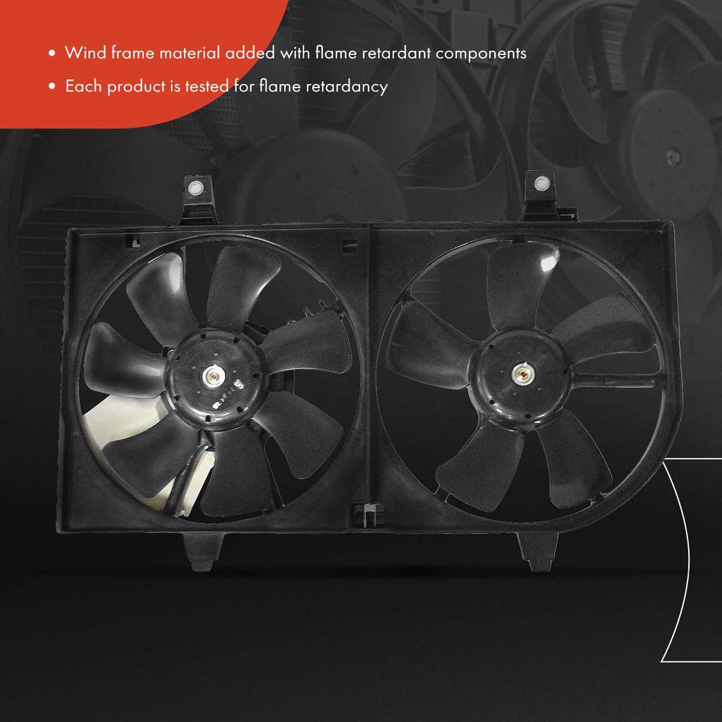 Dual Cooling Fan Assembly for Nissan Sentra (2000-2006)