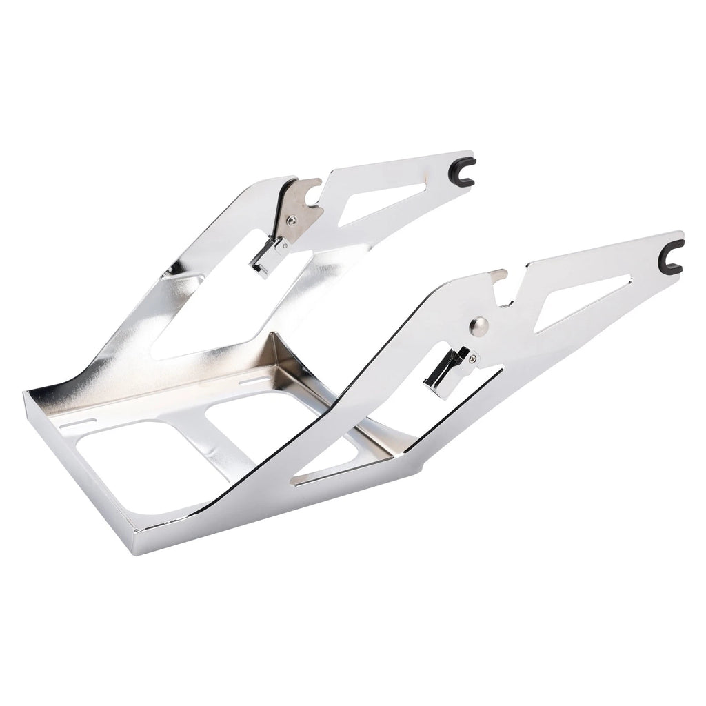 2X Detachable Tour Pack Mounting Rack Chrome for M8 Low Rider S/ST (2018–2025)