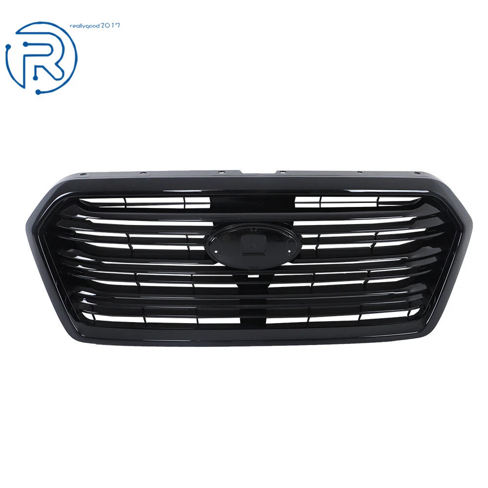 Front Bumper Upper Grille for Subaru Ascent (2019-2022) Glossy Black
