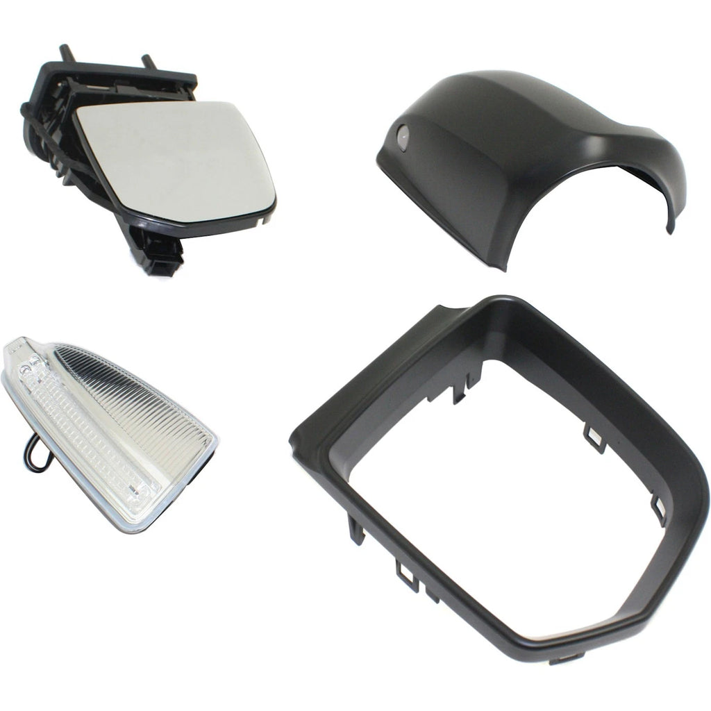Power Mirror Pair for Mercedes Benz ML350 (2009–2010) Heated Signal Light