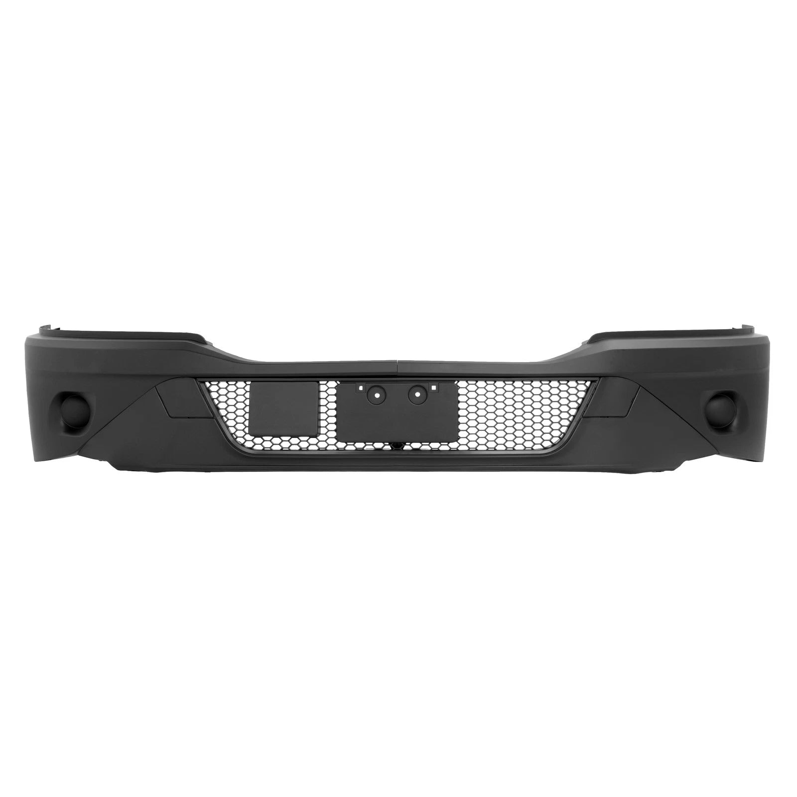 Front Complete Bumper Assembly for Kenworth T680 (2011–2022) Black/Chrome