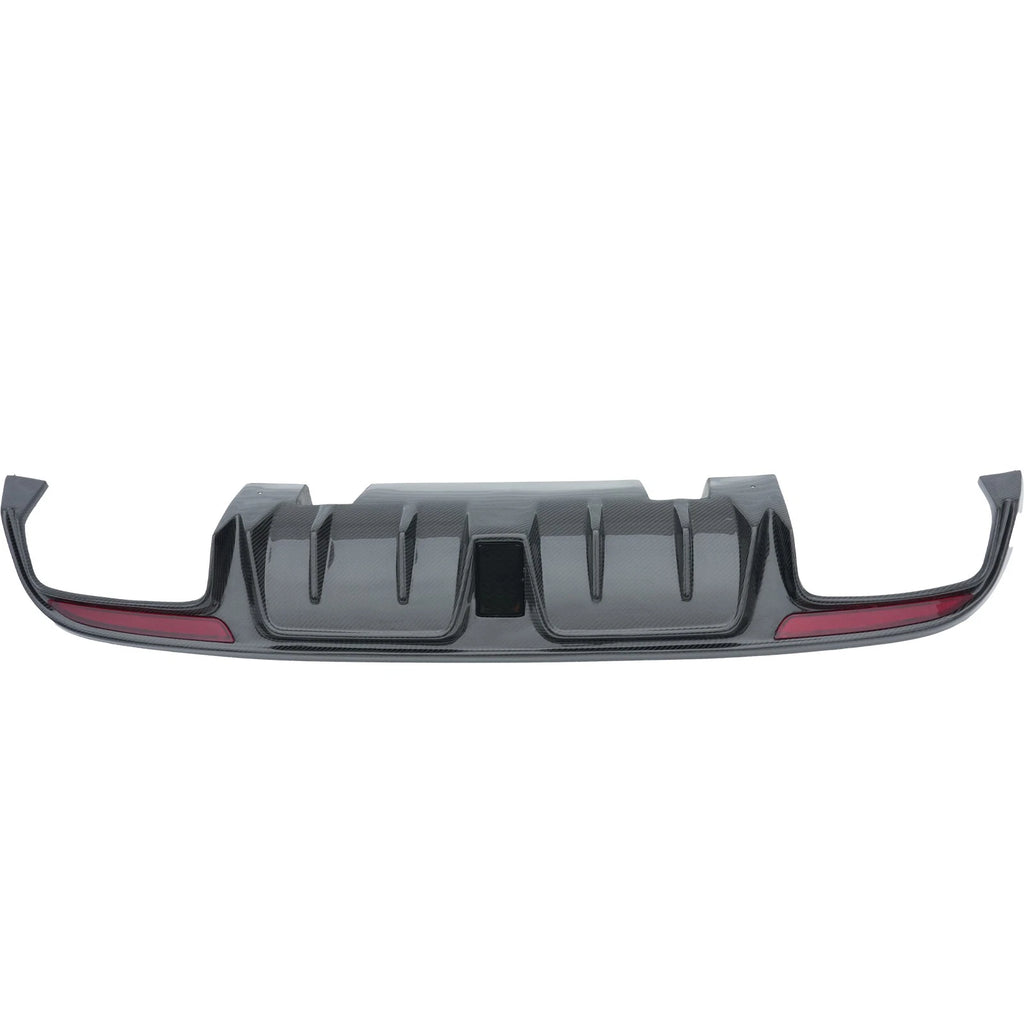 B Style Rear Bumper Diffuser Lip for Mercedes-Benz C63 C180 (2015–2021)