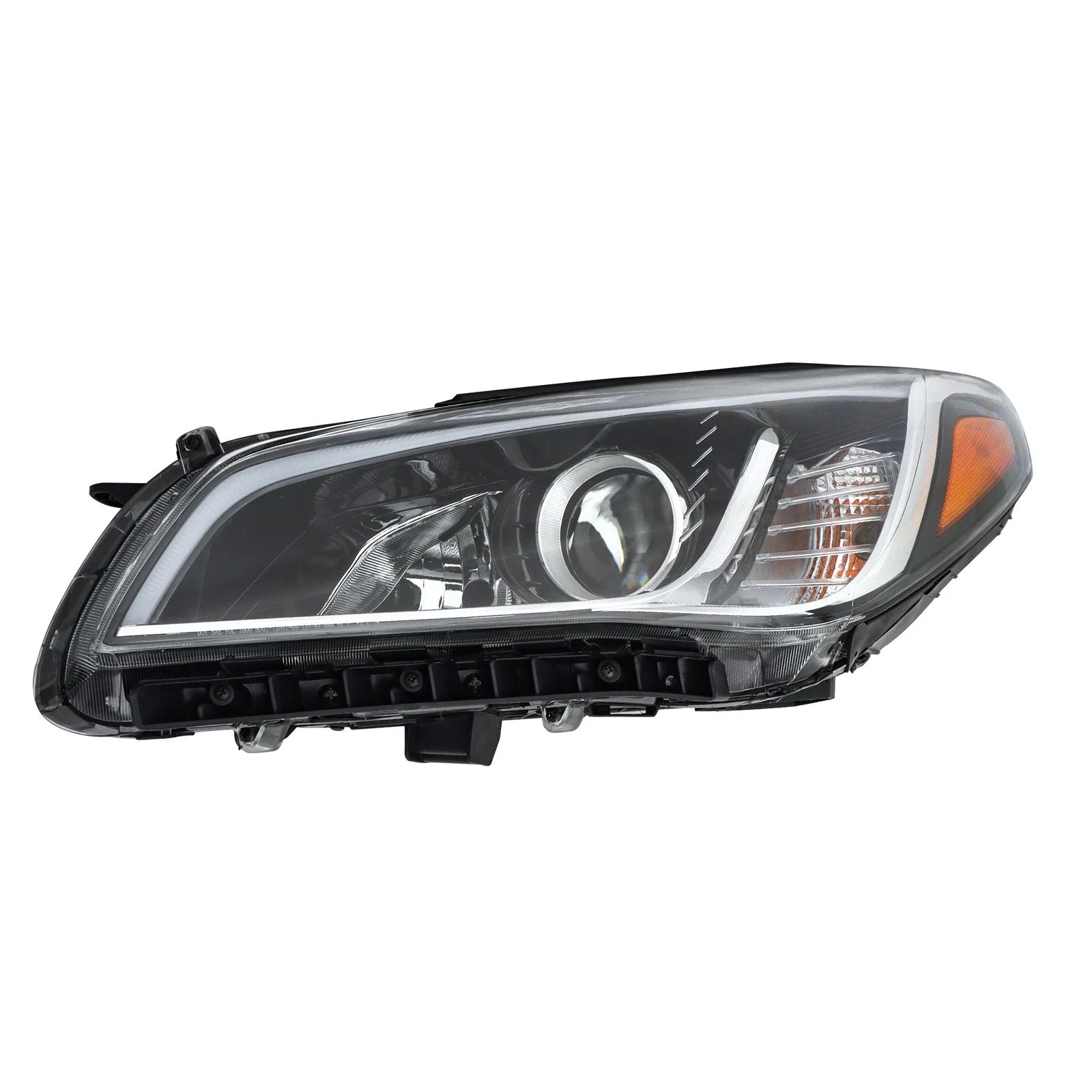 Driver Side Headlight Assembly for Hyundai Sonata (2015–2017) Halogen Clear