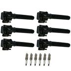 6X Ignition Coil & Spark Plug for Chrysler Pacifica 2004–2006 3.5L V6 UF269