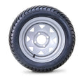 WANDA Golf Cart Tire Assembly 215/50-12 on 4x4" ET-25.4 Silver Wheel (14008)