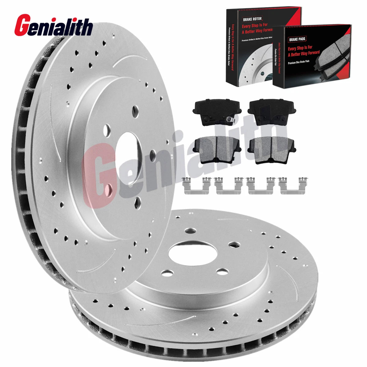 320mm Rear Rotors + Brake Pads for Dodge Charger Challenger 300 (2006–2023)