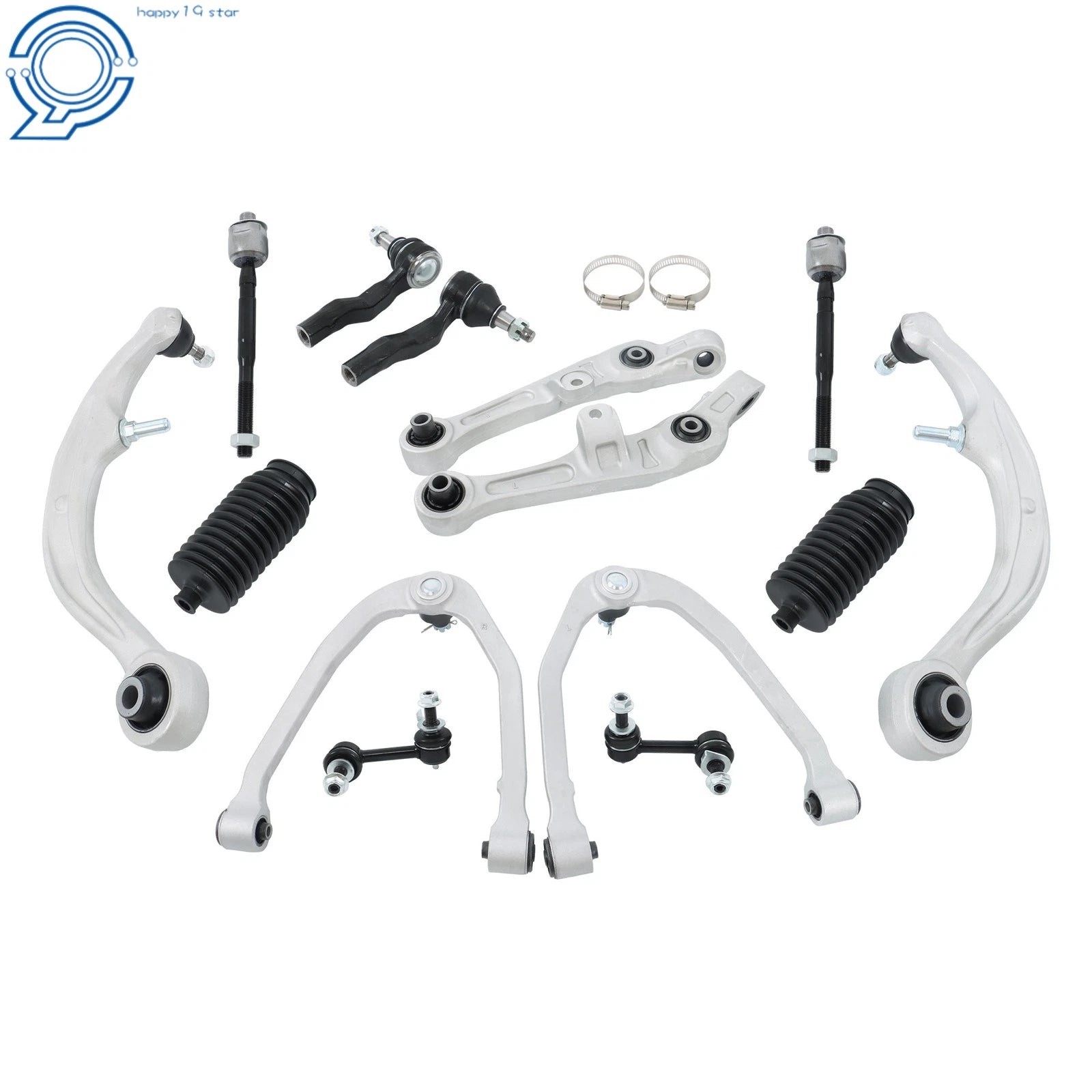 Set of 14 Suspension Kit Front Lower Control Arms for Infiniti G35 (2003–2007)