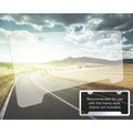 UV Protection Plexiglass GF Style Non-Glare License Plate Shield