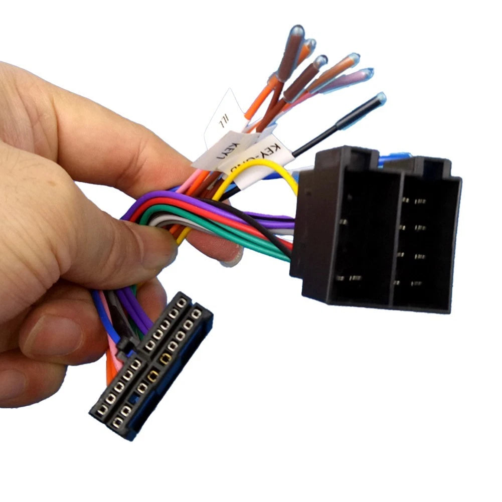 20-Pin Cable Adapter for Various Vehicles (ISO Wiring Harness)