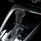 Gear Shifting Knob Cover Trim for Nissan Rogue (2008–2013) Faux Leather Black