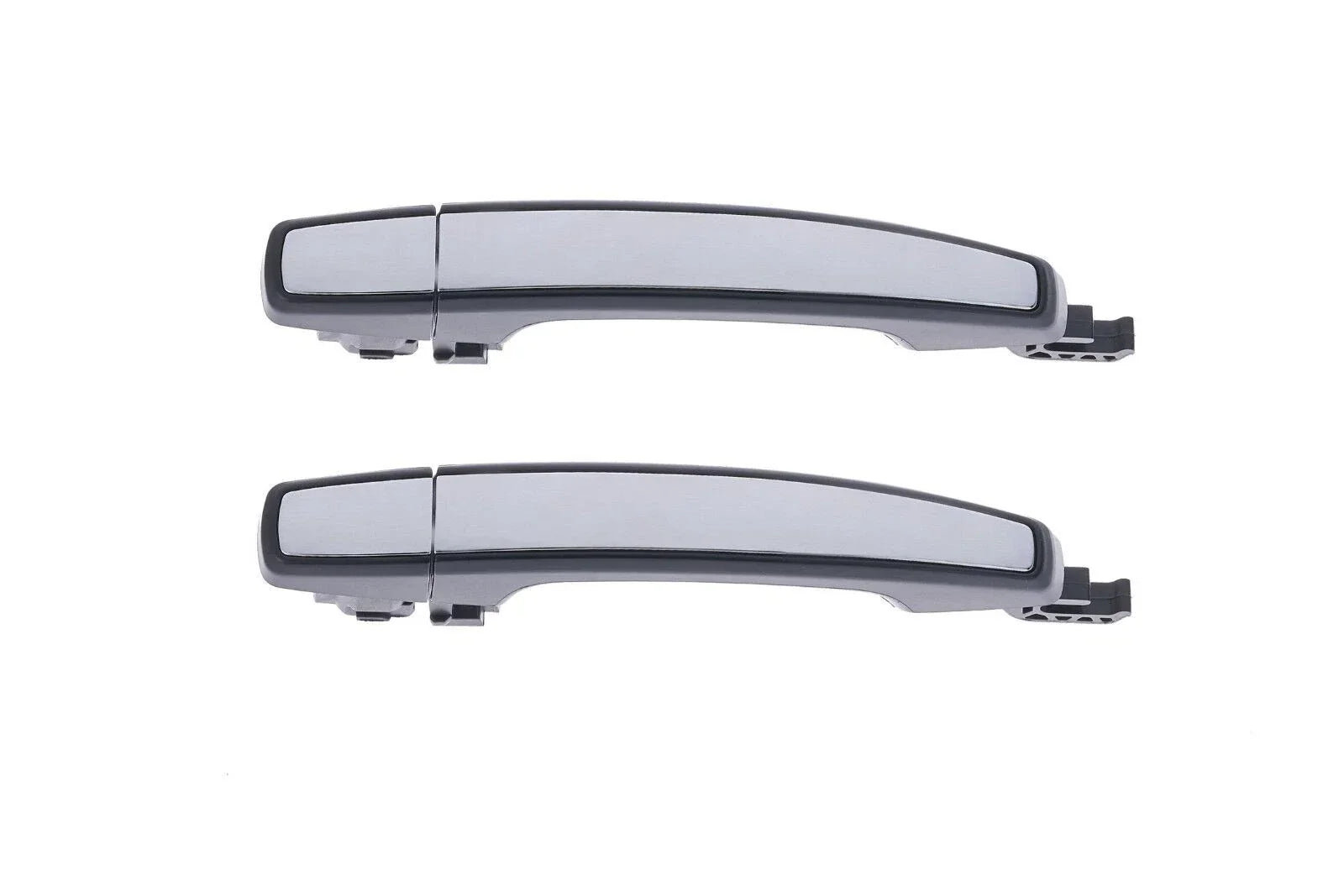 2 x Rear LH+RH Chrome, Black Base Outer Door Handle for Holden Cruze (2009–2016)