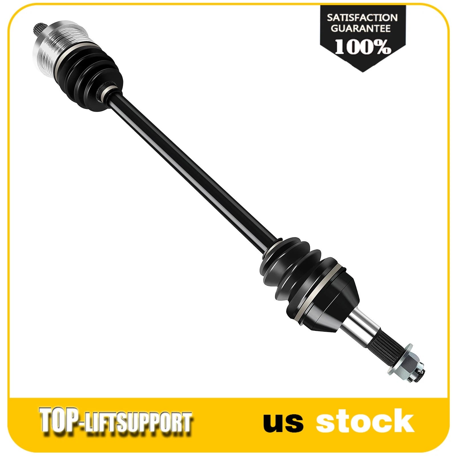 Set of 2 CV Axle Shafts for Can-Am Maverick 1000 1000R (2013–2015)